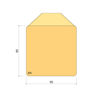 95X95MM PLANHYVLAD FURU